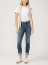 Beau High Rise Slim Leg Luxe Stretch Jeans image number 1