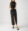 Front-Slit Maxi Jean Skirt, , hi-res image number 0