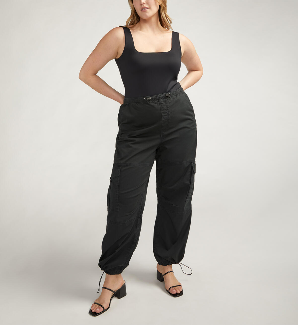 Parachute Cargo Pant Plus Size, , hi-res image number 0