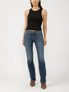 Suki Mid Rise Slim Bootcut Jeans image number 0