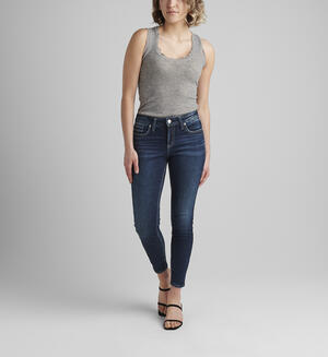 Elyse Mid Rise Skinny Jeans