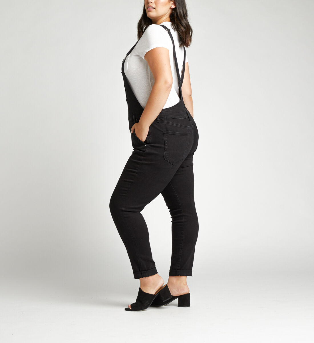 Skinny jean deals overalls plus size