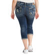 Elyse Capri Dark Wash, , hi-res image number 1
