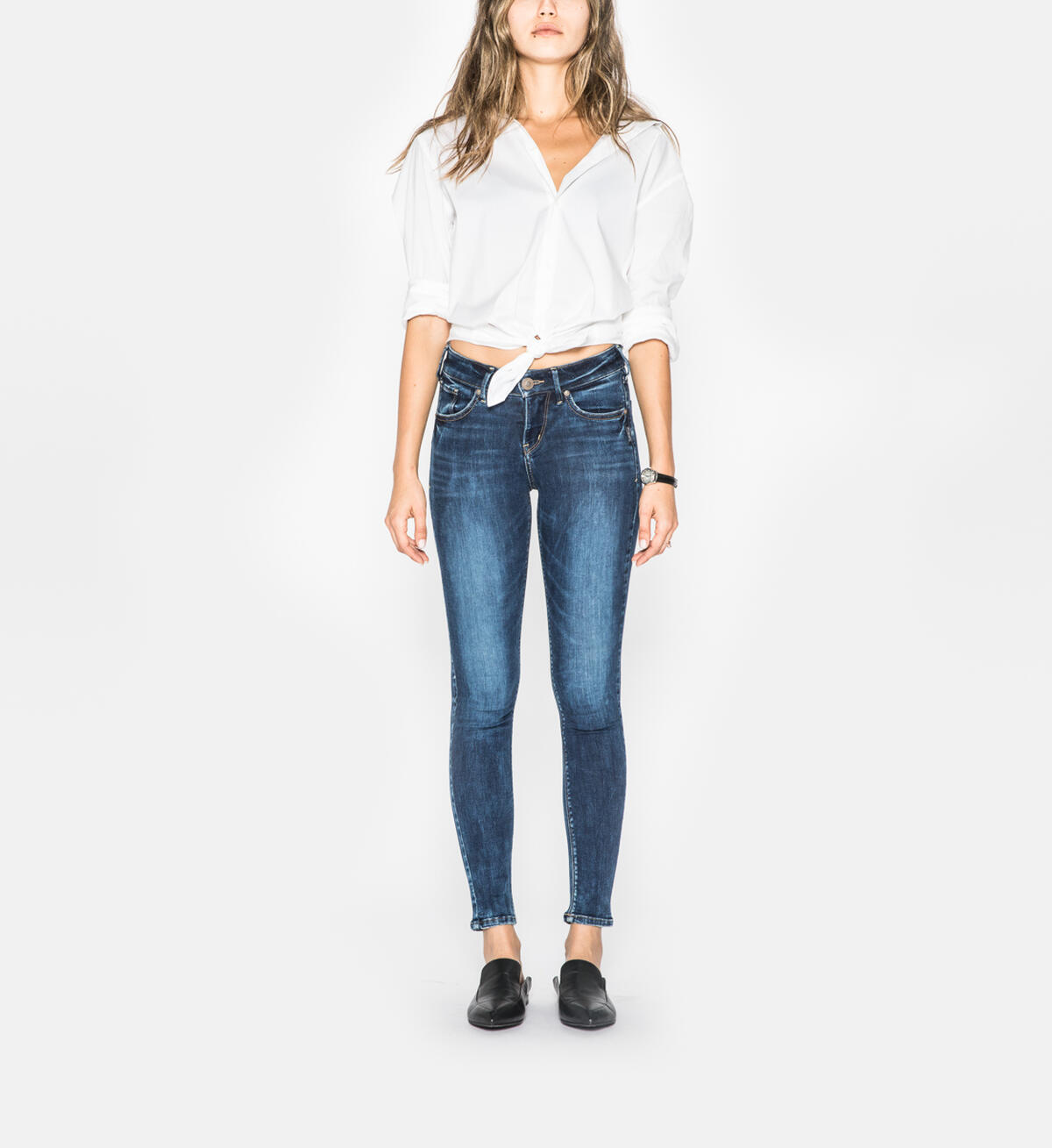 Avery Super Skinny Dark Wash, , hi-res image number 0