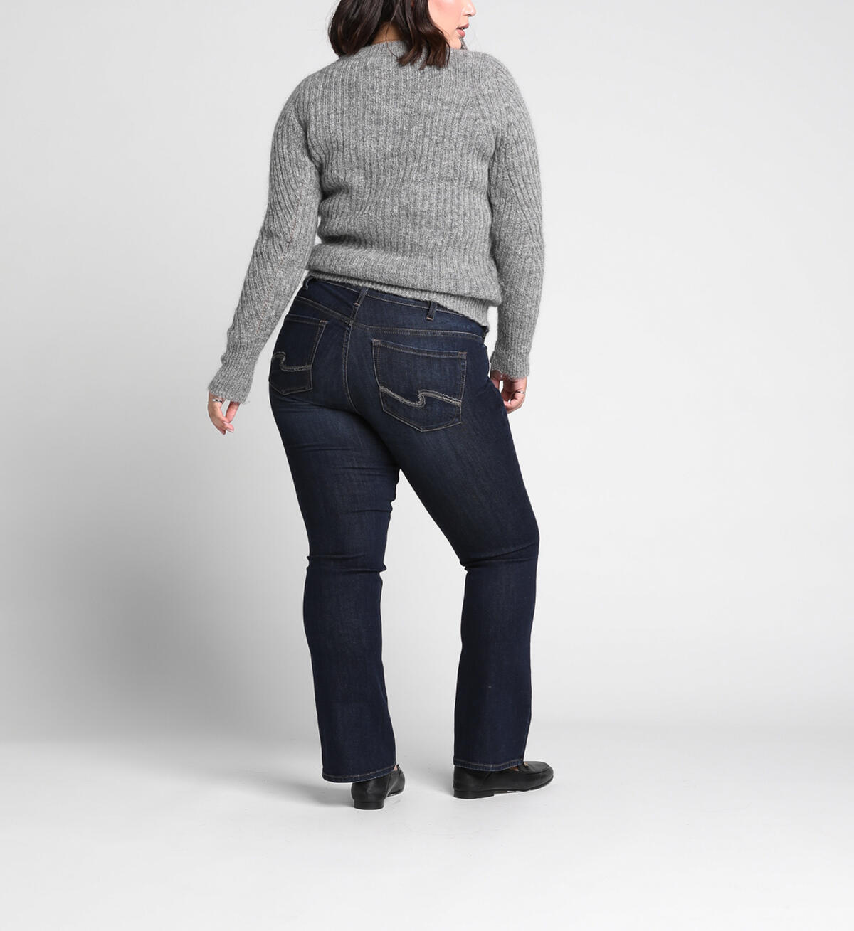Suki Slim Boot Mid Dark Wash, , hi-res image number 1