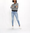 Mazy Slit Hem Ankle Skinny, , hi-res image number 3