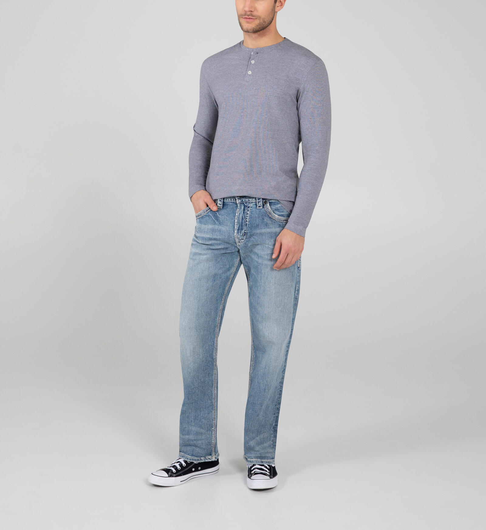 emne hæk bidragyder Buy Gordie Loose Fit Straight Leg Jeans for USD 61.00 | Silver Jeans US New