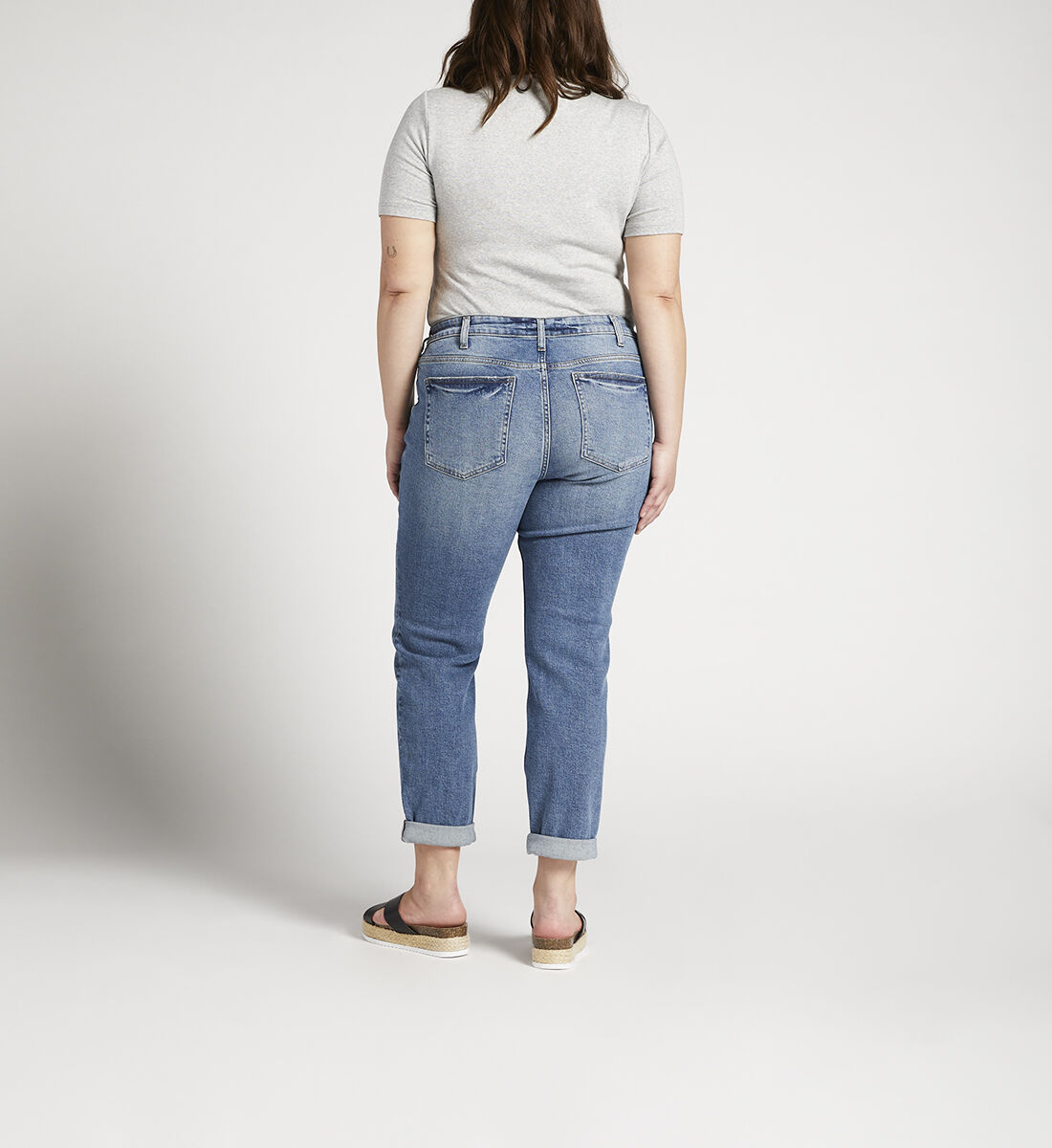 Plus size silver jeans store clearance