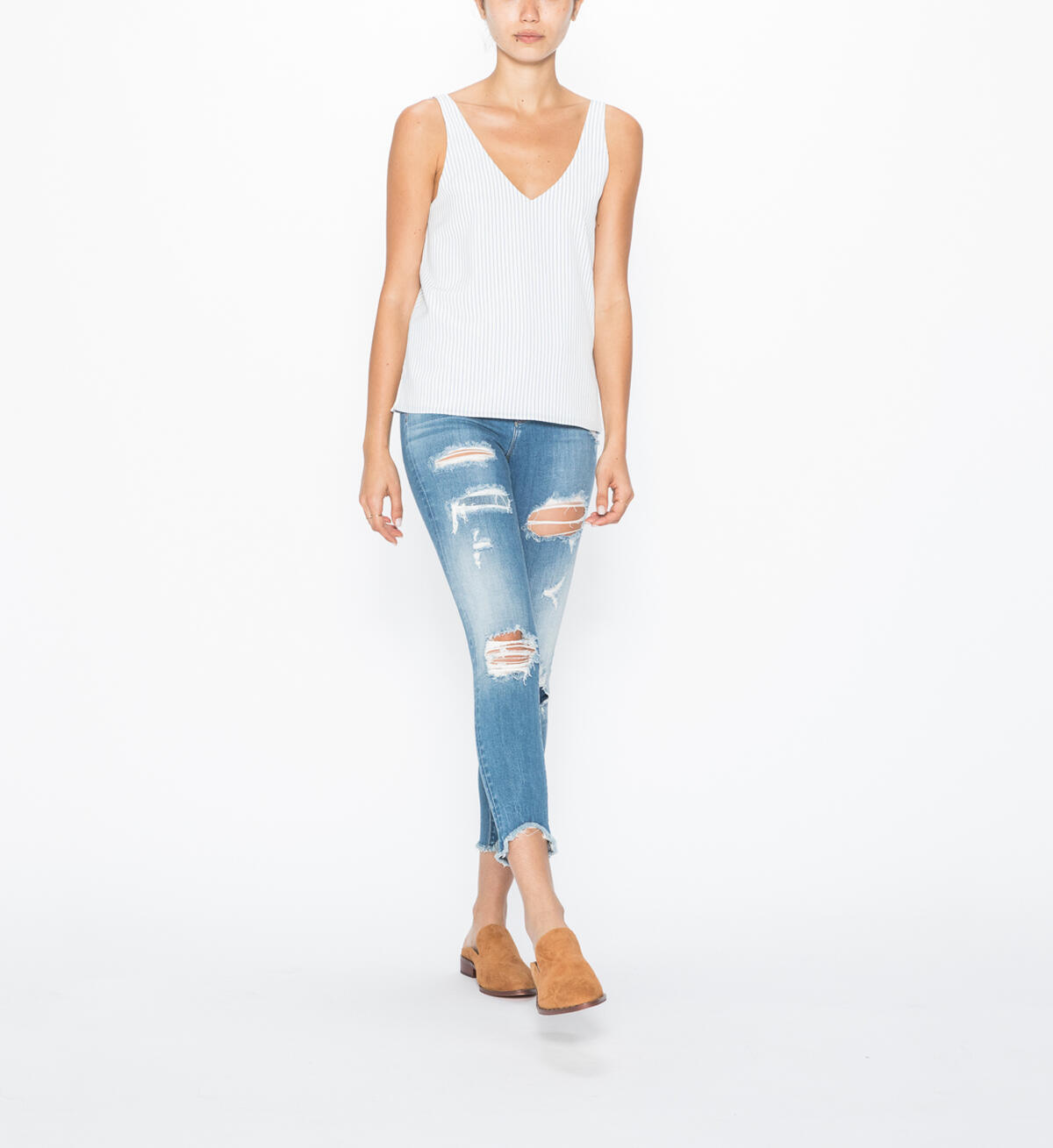 Bleecker Crop Medium Wash, , hi-res image number 0