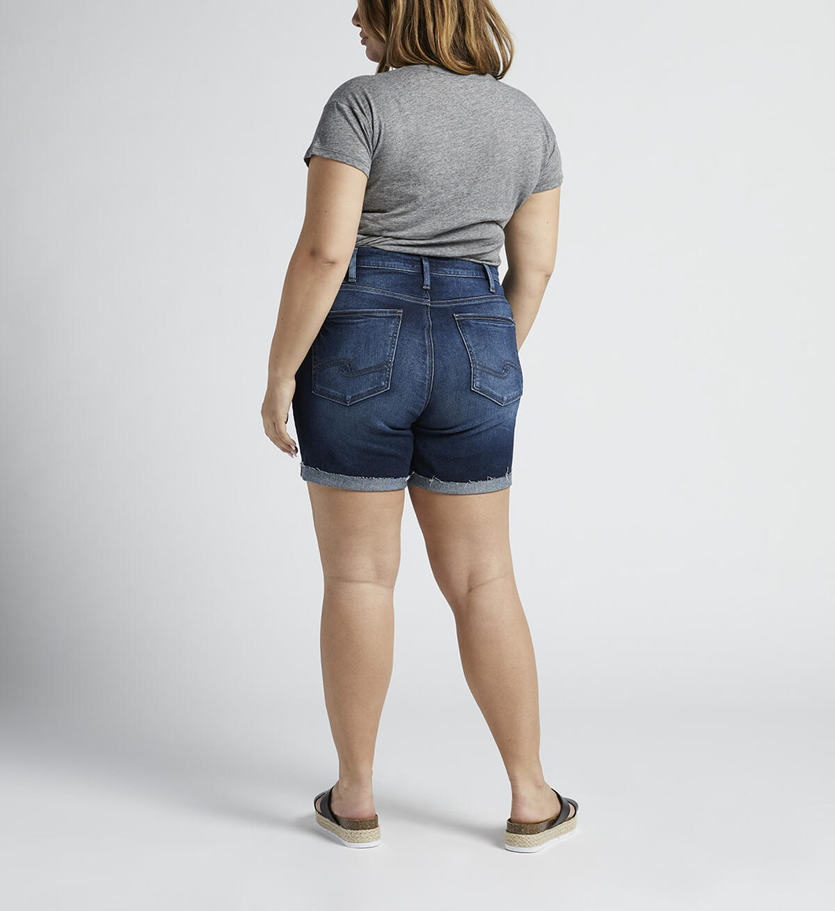Avery High Rise Short Plus Size, , hi-res image number 1