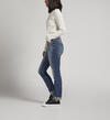 Suki Mid Rise Slim Straight Leg Jeans, Indigo, hi-res image number 2