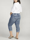 Britt Low Rise Capri Plus Size image number 1