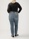 Suki Mid Rise Straight Leg Luxe Stretch Jeans Plus Size, , hi-res image number 1