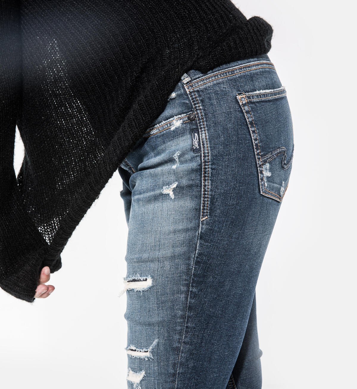 Avery Skinny Dark Wash, , hi-res image number 4
