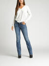 Elyse Mid Rise Slim Bootcut Jeans, , hi-res image number 3