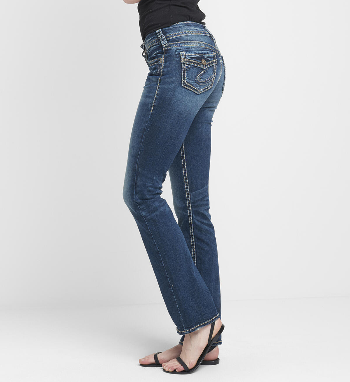 Suki Slim Boot Dark Wash, , hi-res image number 2