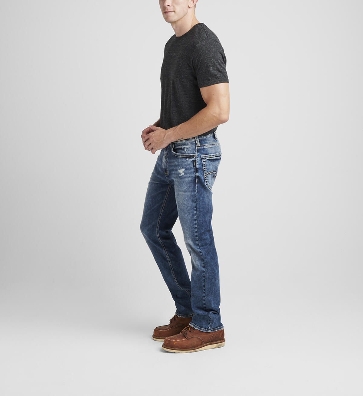 Grayson Easy Fit Straight Leg Jeans, , hi-res image number 2