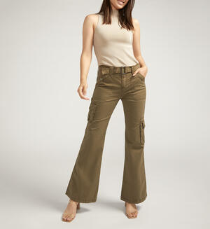 Flare Belted Cargo Pant