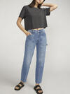 High Rise Straight Leg Carpenter Jeans, , hi-res image number 4