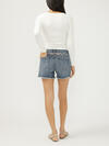 Suki Mid Rise Americana Luxe Stretch Shorts image number 1