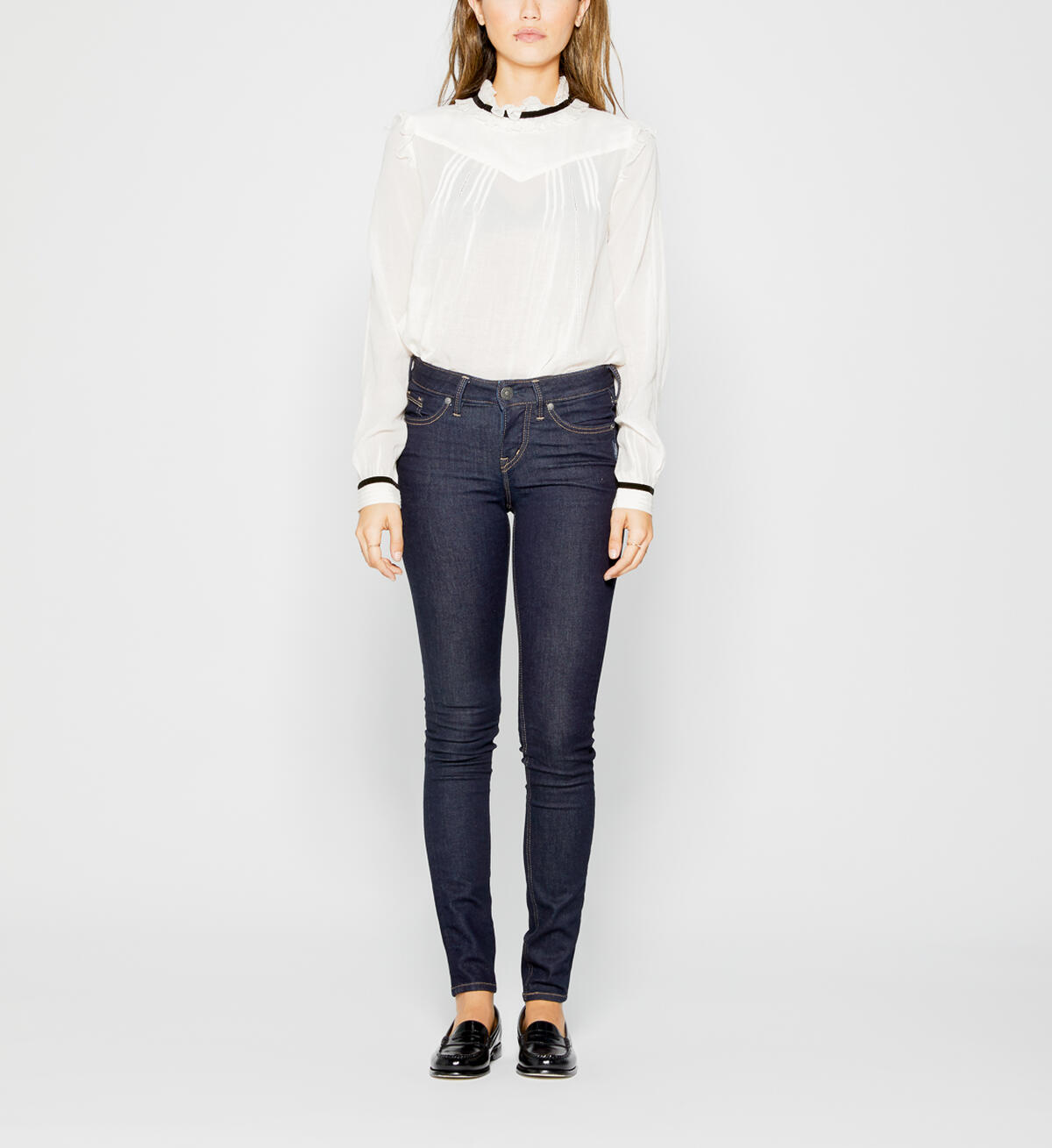Aiko Skinny Dark Wash, , hi-res image number 0