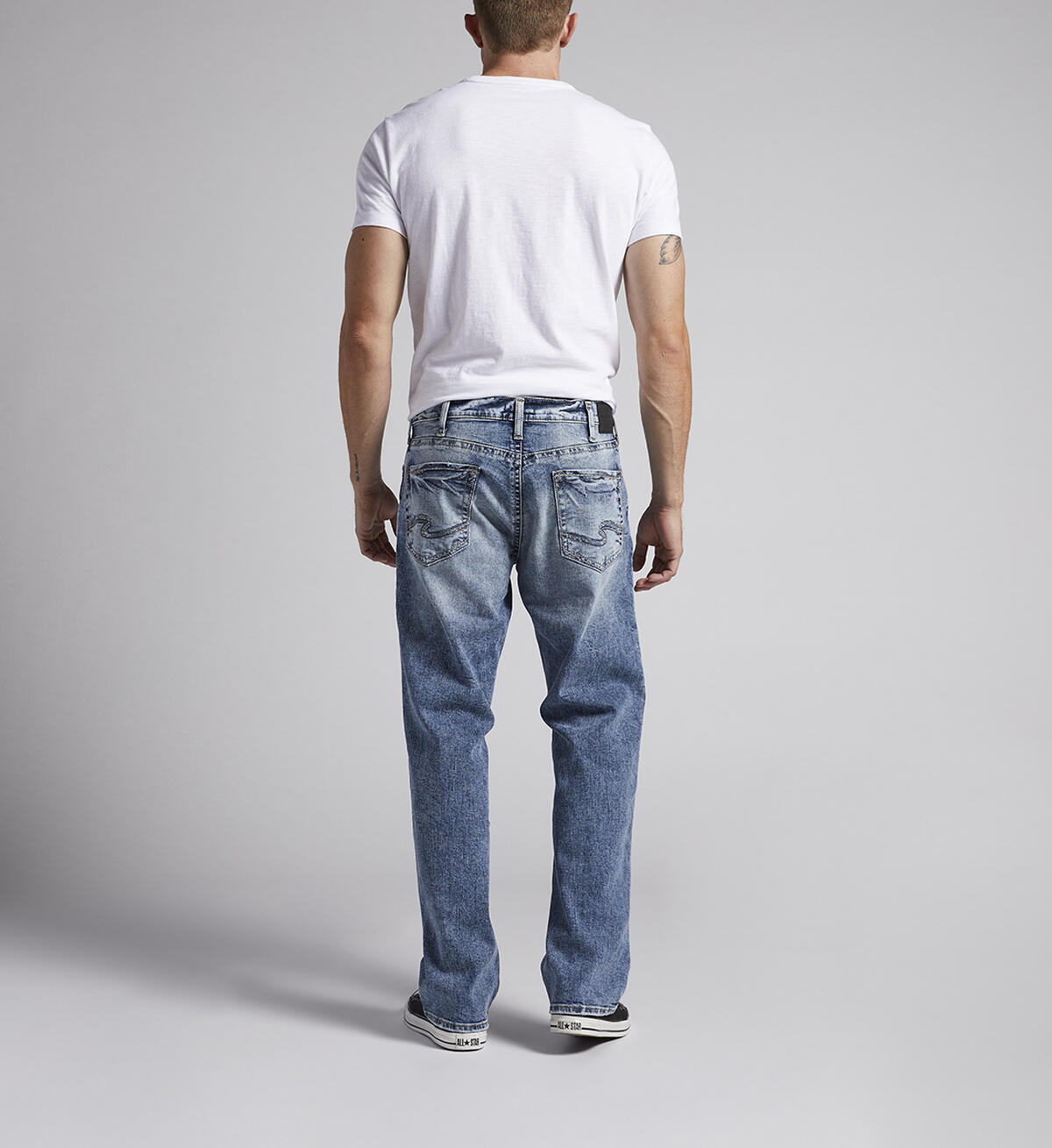 Grayson Classic Fit Straight Leg Jeans, Indigo, hi-res image number 1