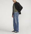 Eddie Athletic Fit Tapered Leg Jeans, Indigo, hi-res image number 2