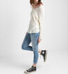 Slub Sweater With V Back, , hi-res image number 2