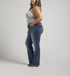 Suki Mid Rise Bootcut Jeans Plus Size, Indigo, hi-res image number 2
