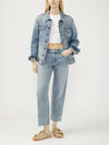 Western Relaxed Straight Leg Jeans image number 0