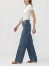 V-Front Wide Leg Jeans image number 2