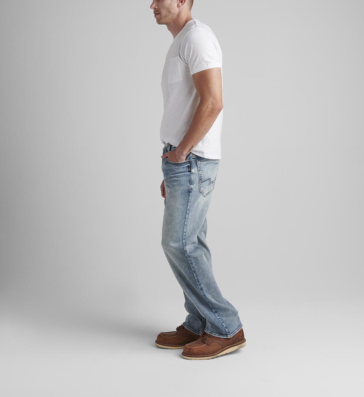 Gordie Loose Fit Straight Leg Jeans, , hi-res image number 2