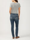 Elyse Mid Rise Straight Leg Jeans image number 1