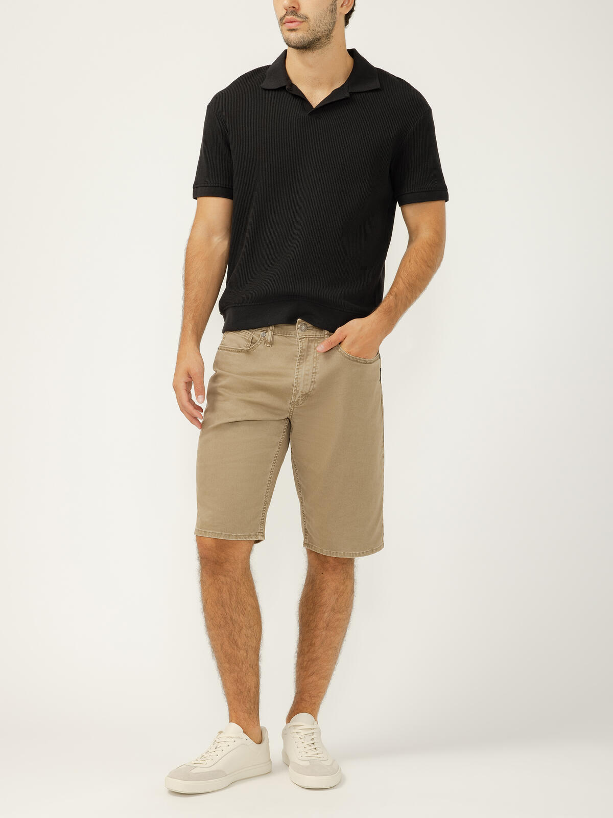 Zac Relaxed Fit Essential Twill Shorts image number 0