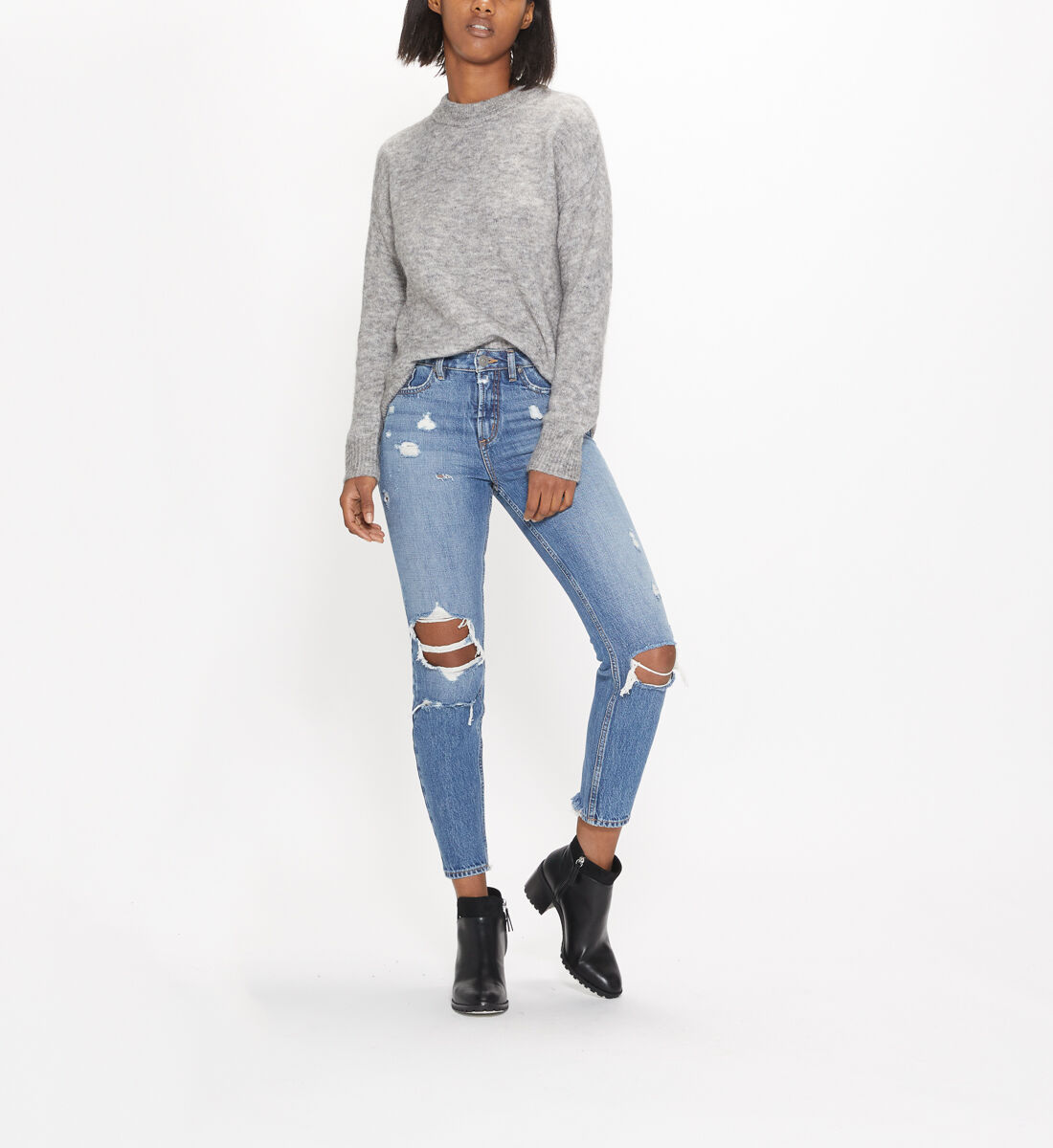 721 high rise ankle skinny jeans clearance
