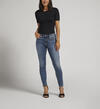 Elyse Mid Rise Skinny Jeans, Indigo, hi-res image number 0