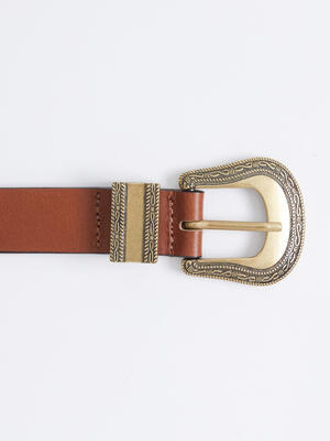 Western Leather Women's Belt