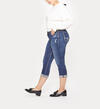 Suki Capri Dark Wash, , hi-res image number 2
