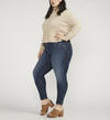 Elyse Mid Rise Skinny Jeans Plus Size, Indigo, hi-res image number 0