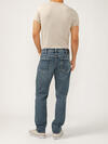 Eddie Classic Athletic Fit Tapered Leg Luxe Heritage Jeans image number 1
