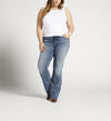 Elyse Mid Rise Slim Bootcut Jeans Plus Size, , hi-res image number 0
