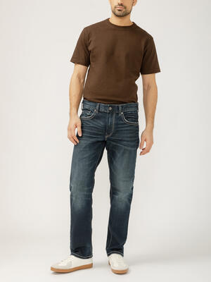 Eddie Relaxed Fit Tapered Leg Jeans
