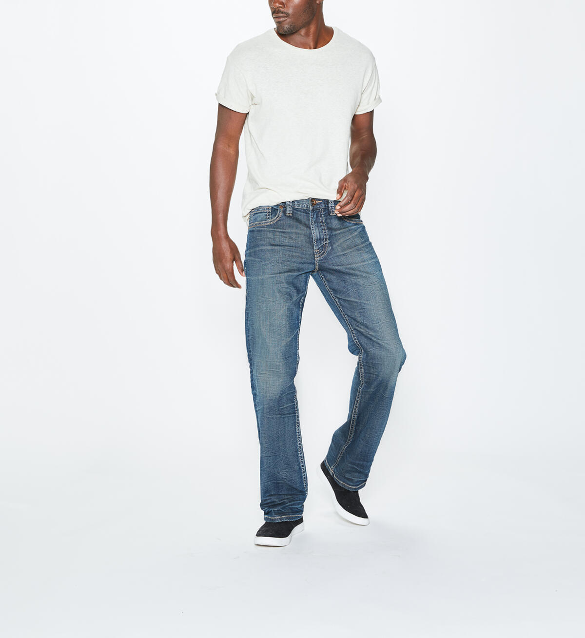 Gordie Straight Dark Wash, , hi-res image number 3