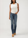 Suki Mid Rise Slim Bootcut Luxe Stretch Jeans image number 0