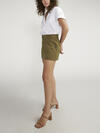 Belted Cargo Skirt, Military Green, hi-res image number 2