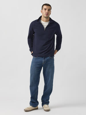 Relaxed Fit Straight Leg Jeans