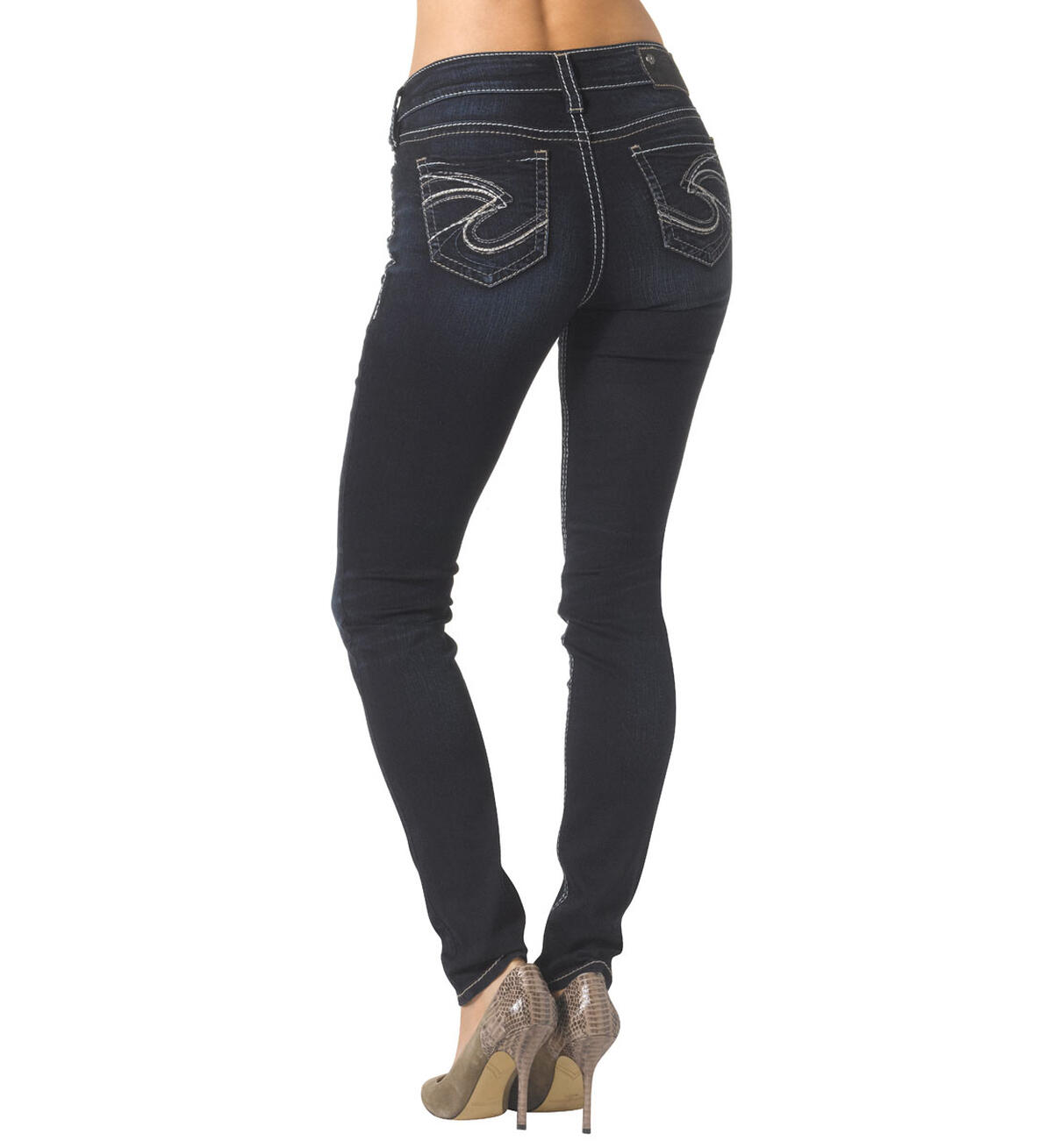 Suki Mid Skinny Dark Wash, , hi-res image number 1