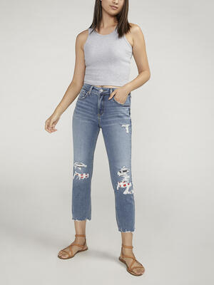 Most Wanted Mid Rise Straight Leg Americana Jeans