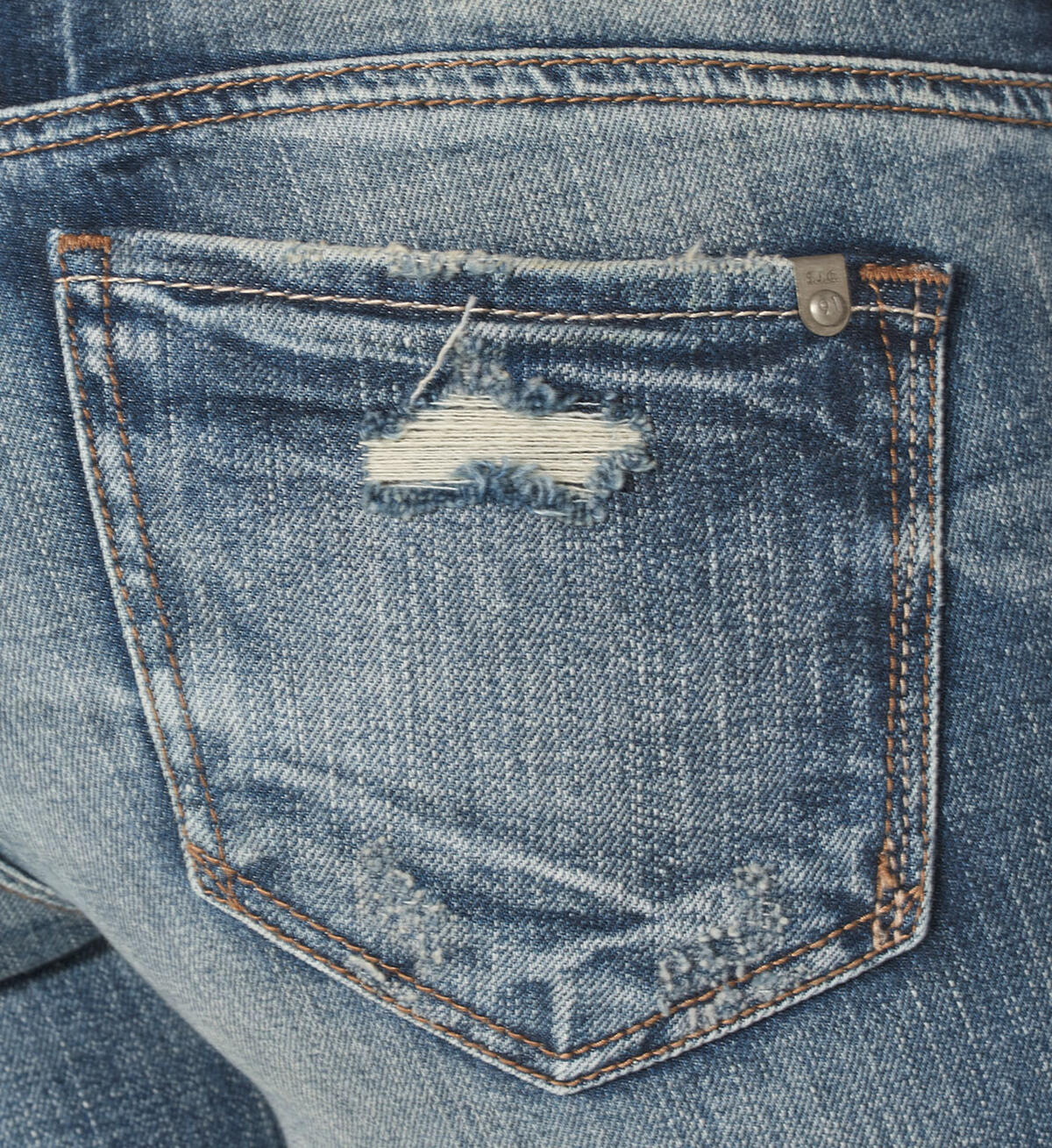 Elyse Slim Crop Medium Wash, , hi-res image number 3