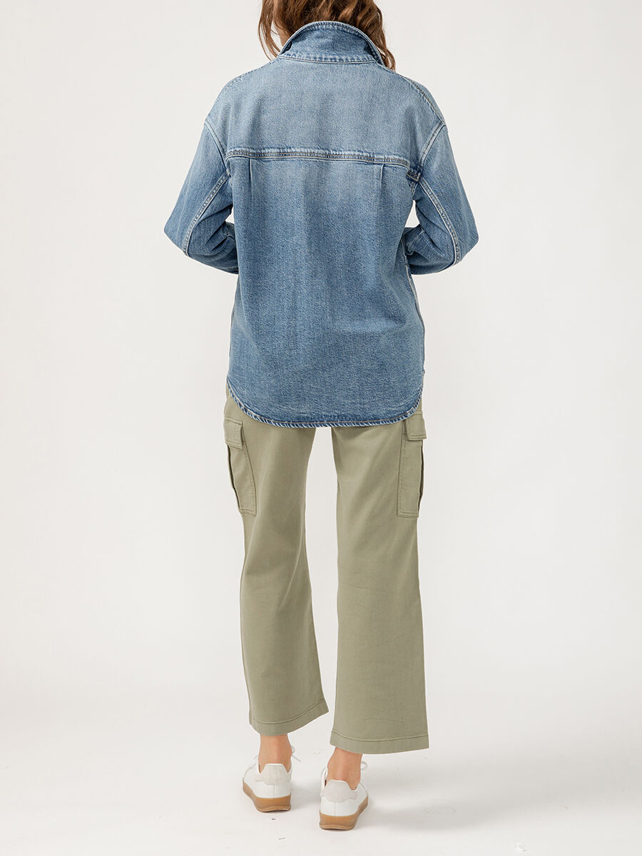Buy Women's Denim Shirt Jacket for USD 94.00 | Silver Jeans